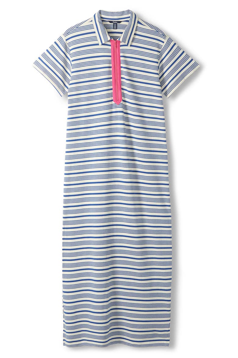 Limoges Stripe Cotton Blend Shirtdress, Alternate, color, WHISPER WHITE