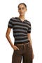  Dark Oak Blue Stripe