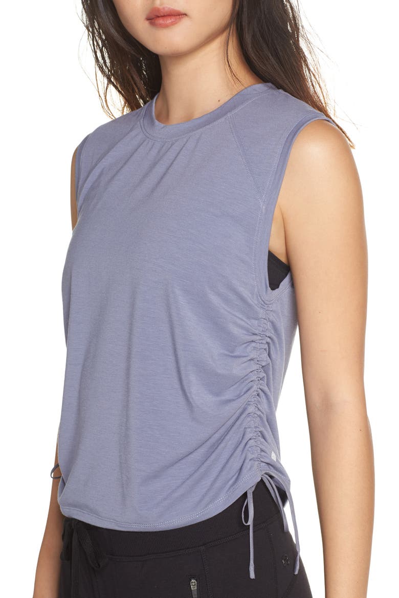Tied Up Tank, Alternate, color, GREY GRANITE