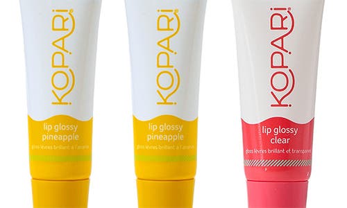 Kopari Pineapple Kiss Lip Gloss Trio $48 Value