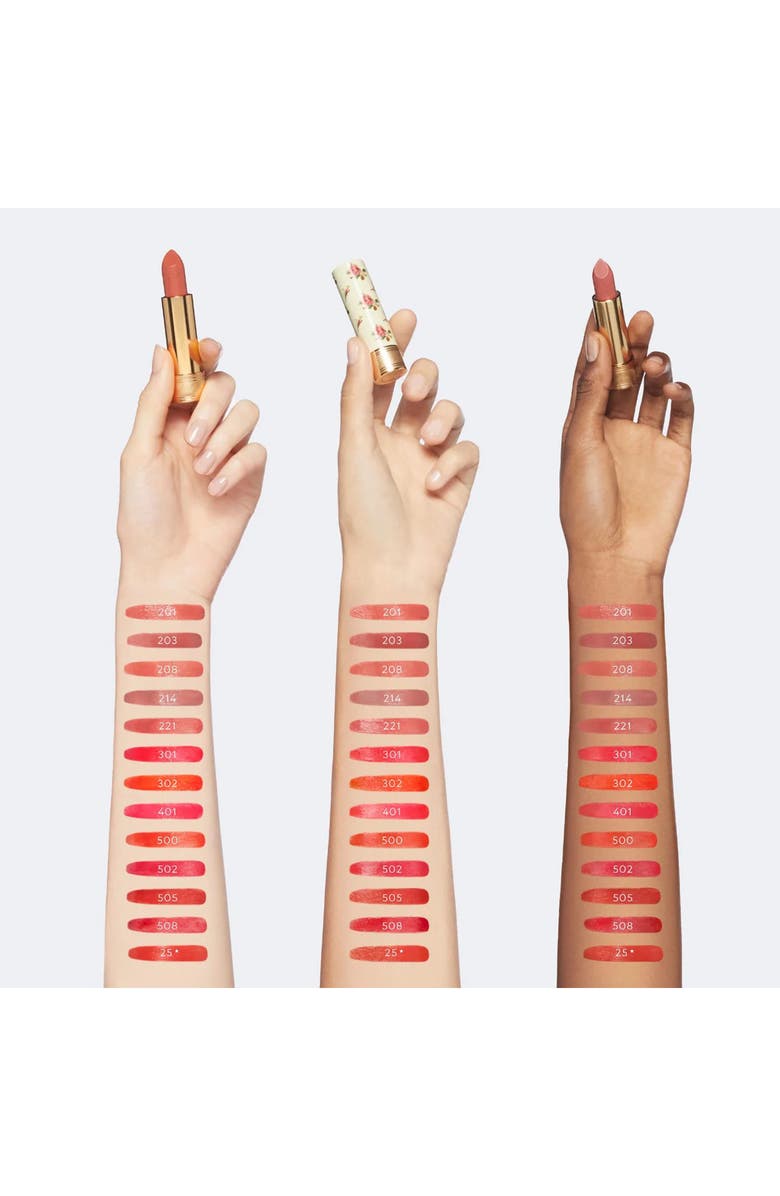 Gucci Rouge à Lèvres Voile Sheer Lipstick, Alternate, color, 307 Louise Orange