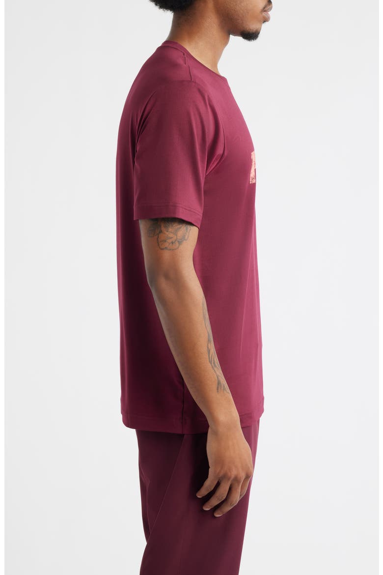 Tempo 777 Tech T-Shirt, Alternate, color, MERLOT