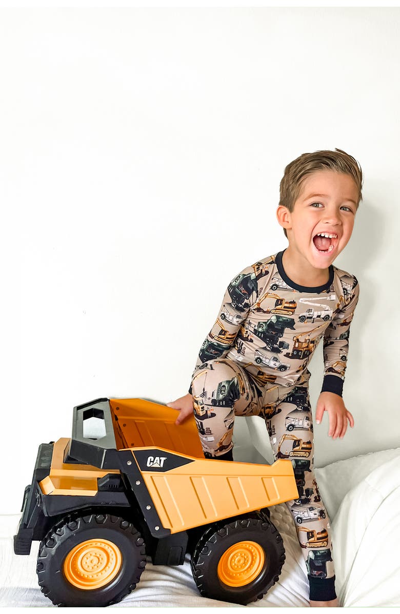 Fletch Work Hard, Play Hard 2 Piece Pajama Set, Alternate, color, Beige