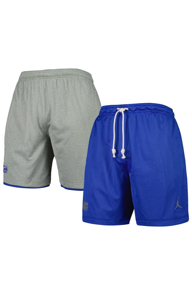 Jordan Brand Men's Jordan Brand Royal/Gray Florida Gators Reversible Performance Shorts, Main, color, Royal