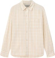 AllSaints Toya Check Cotton Button-Up Shirt