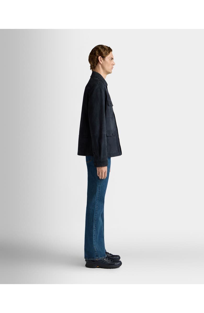 Bally Saharan Jacket, Alternate, color, Blue