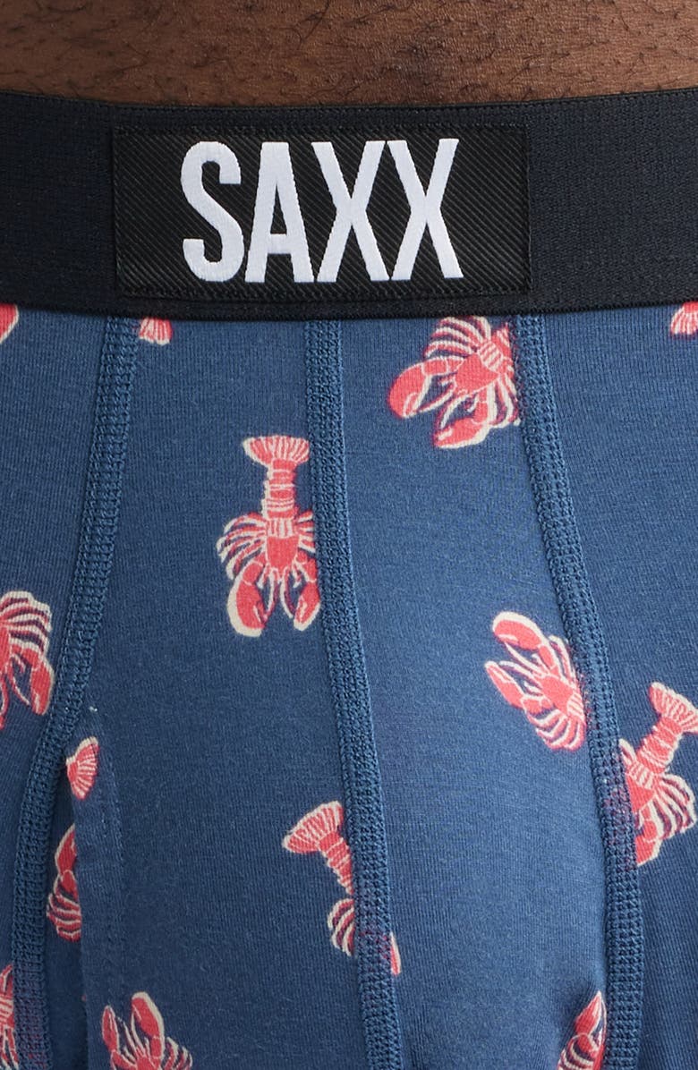 SAXX Assorted 2-Pack Ultra Super Soft Boxer Briefs, Alternate, color, Lobster Boil/ Mini Stripe