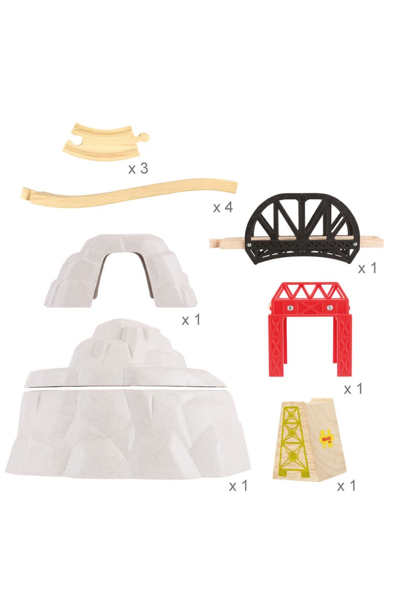 Bigjigs Rail Rocky Mountain Expansion Pack, Main, color, Multicoloured