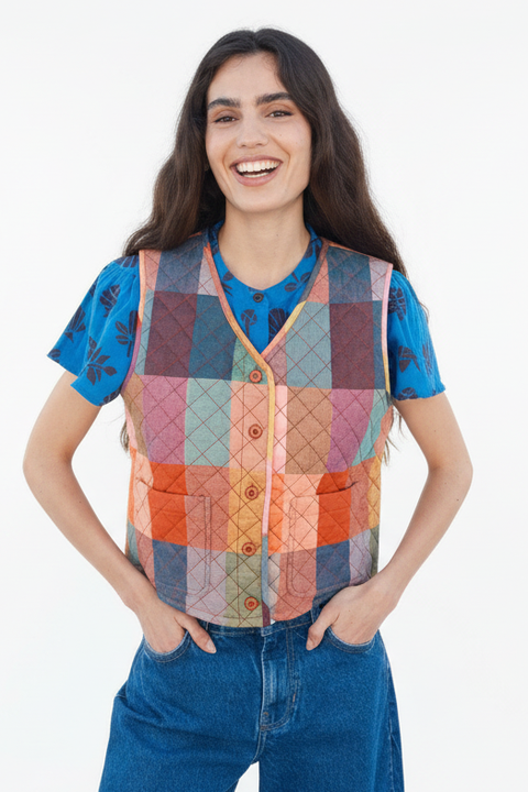 Quilted and Reversible Vest