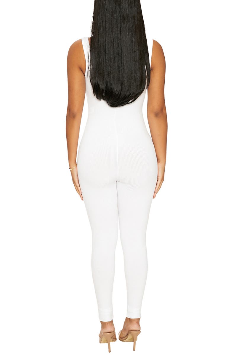 Naked Wardrobe All Snatched Sleeveless Jumpsuit, Alternate, color,