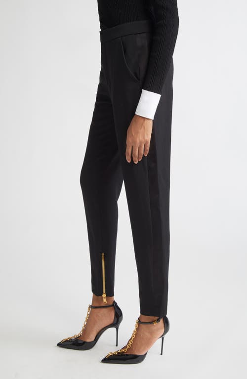 Balmain Cable Stitch Short Sleeve Cardigan In Black