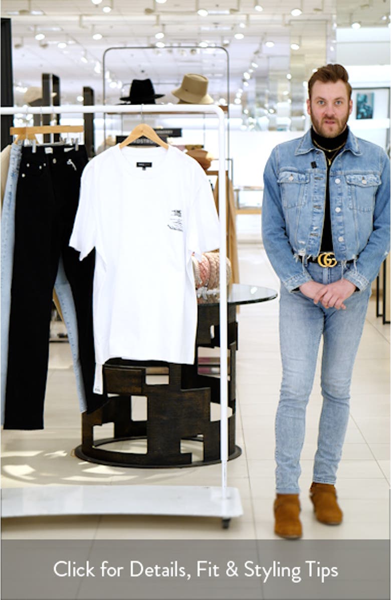 Heavyweight Cotton Jersey Graphic T-Shirt, sales video thumbnail