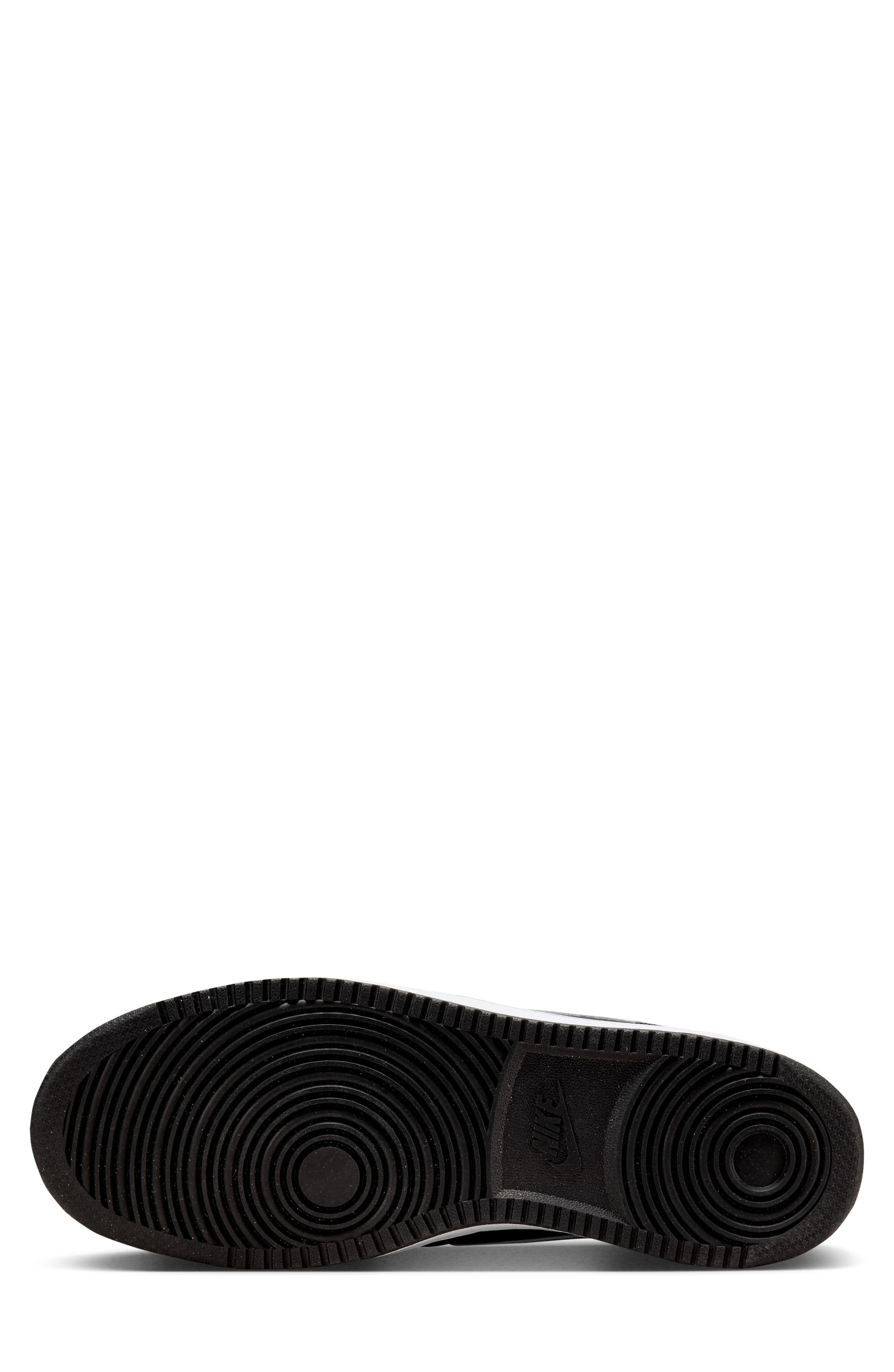 Nike Court Vision Low Sneaker, Alternate, color, 001 Black/White