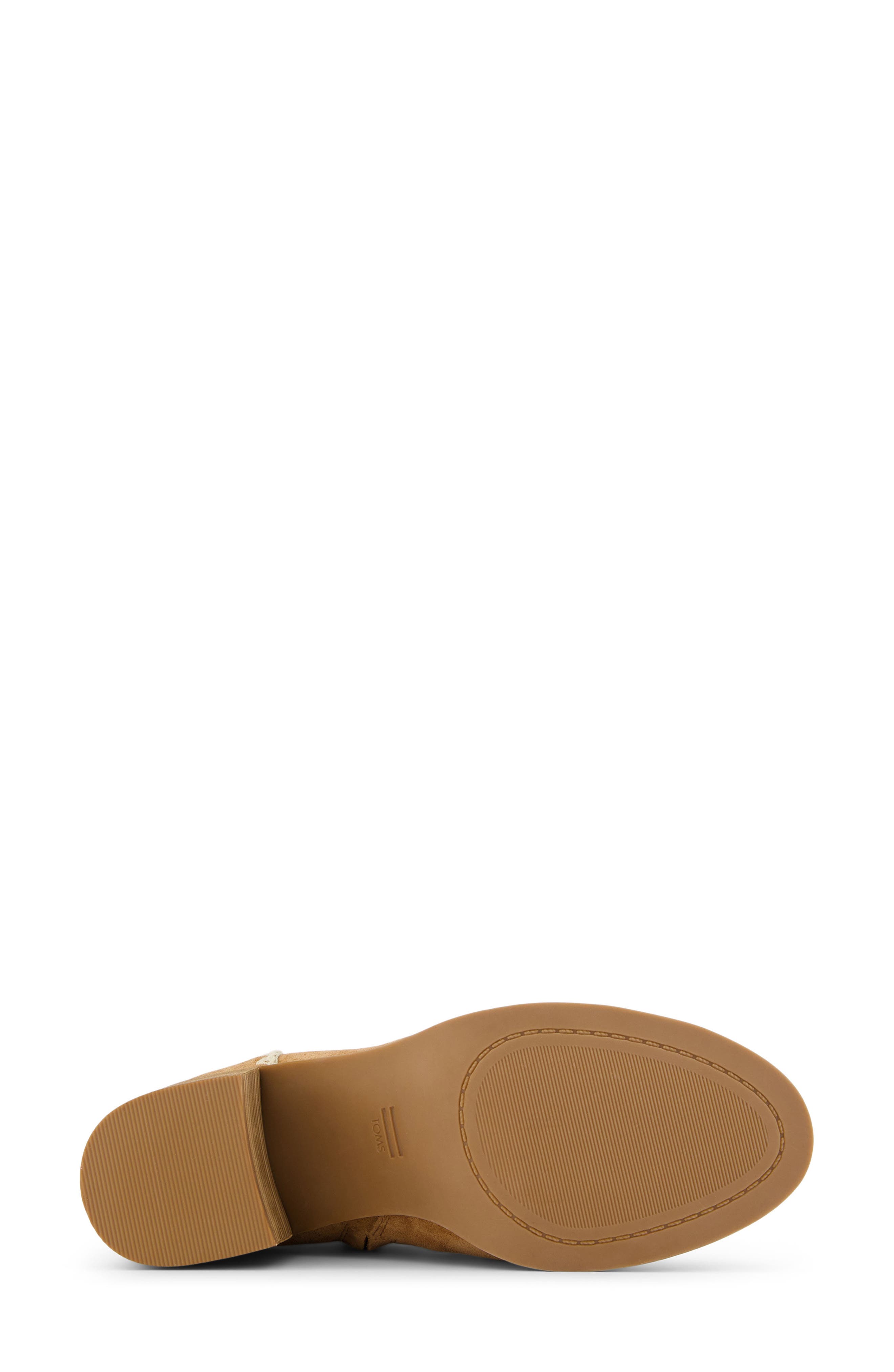 TOMS Evelyn Bootie, Alternate, color, Brown