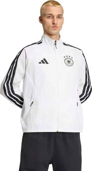 adidas Men's adidas White Germany National Team 2026 Home Full-Zip Game Day Anthem Jacket