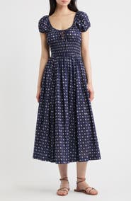DÔEN Quinn Organic Cotton Poplin Maxi Dress