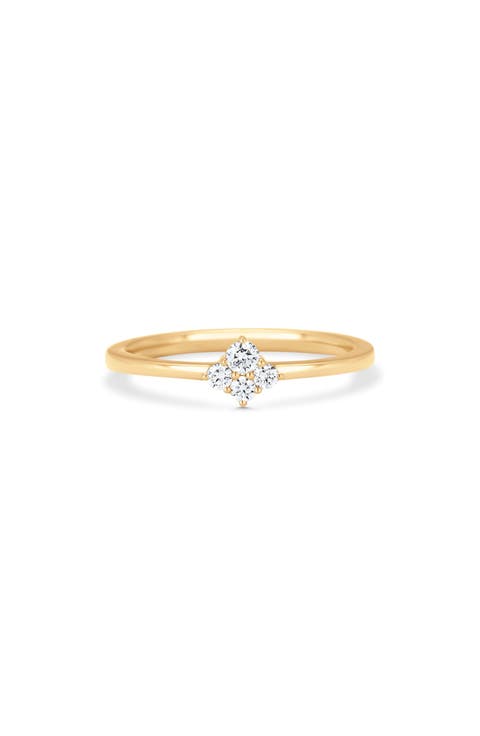 Dujour Diamond Cluster Ring