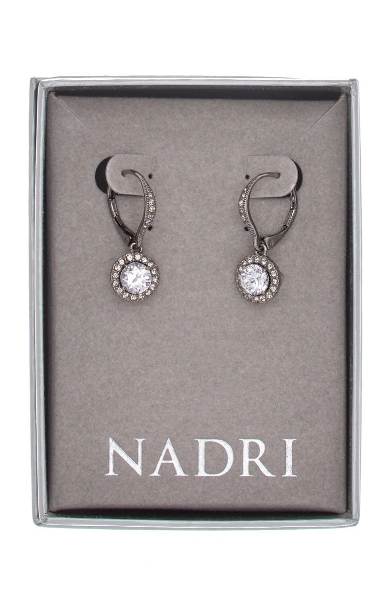 Nadri Cubic Zirconia Drop Earrings, Main, color, 