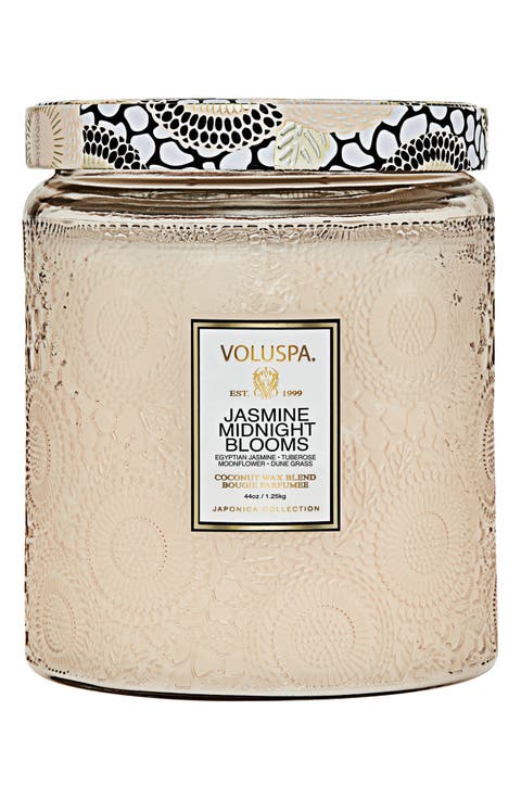 Jasmine Midnight Blooms Luxe Jar Candle