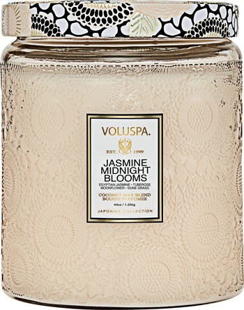 Voluspa Jasmine Midnight Blooms Luxe Jar Candle | Nordstrom