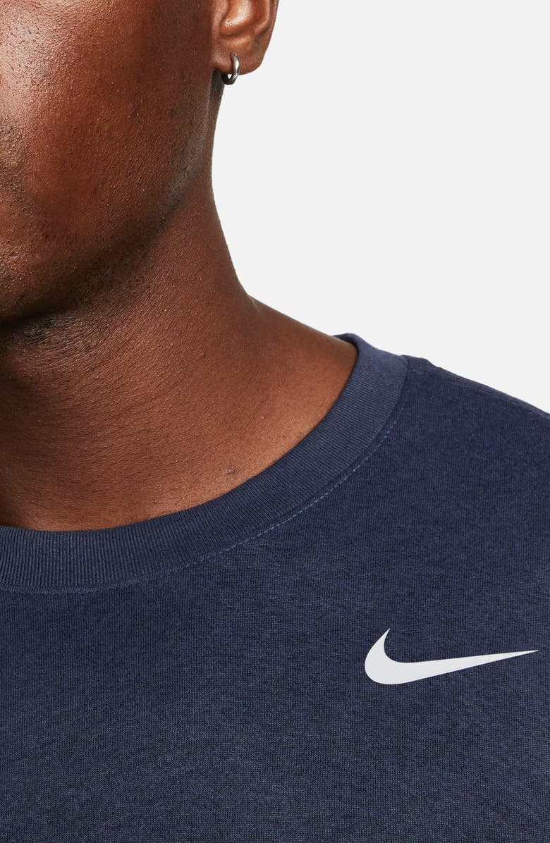 Nike Dri-FIT Legend T-Shirt, Alternate, color, Obsidian/ Navy/ Silver