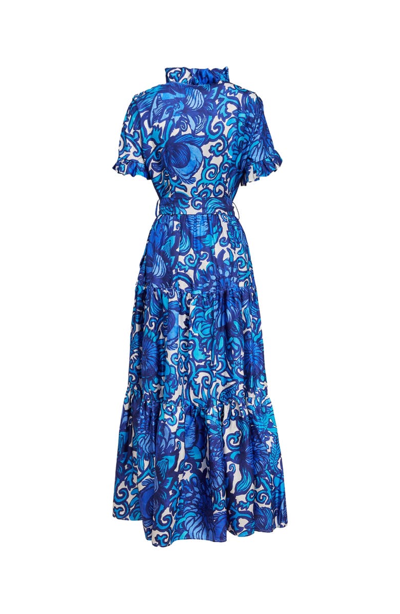 La DoubleJ Long And Sassy Dress Anemone Blue, Alternate, color, 