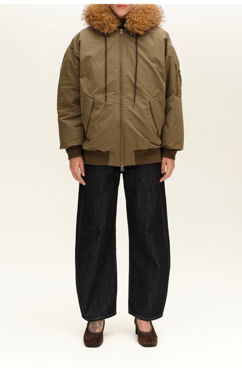 Bomber Puffer Jacket