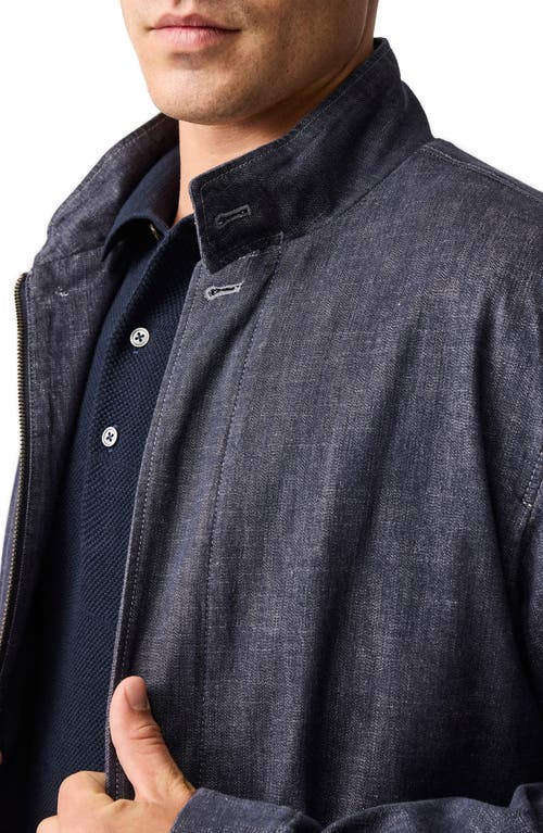 Rodd & Gunn Monaghan Denim Jacket In Indigo