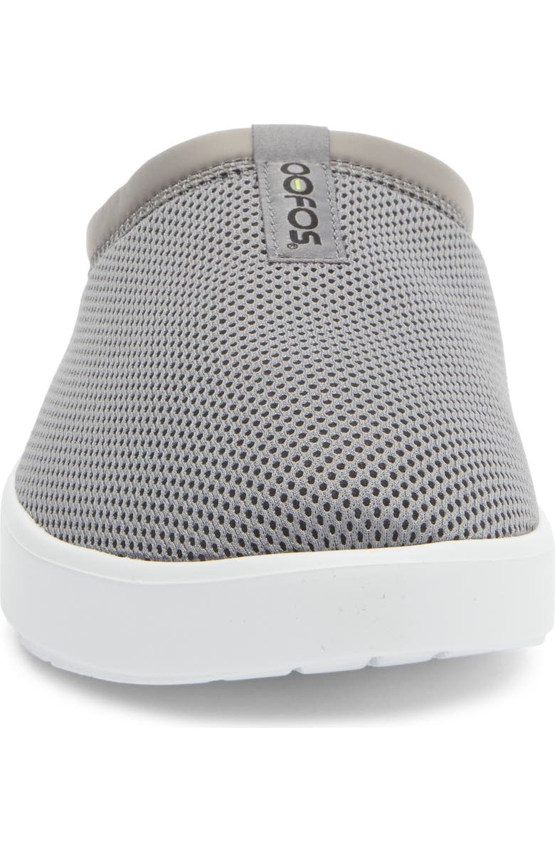Oofos OOcoozie Sport Mule, Alternate, color, White/ Slate