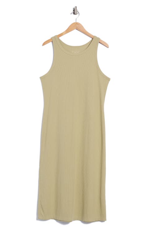 Ribbed Tank Dress