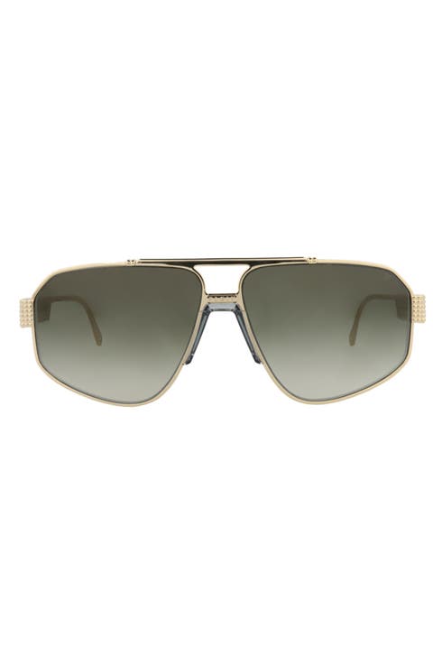 63mm Aviator Sunglasses
