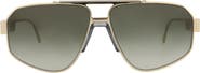 PHILIPP PLEIN 63mm Aviator Sunglasses
