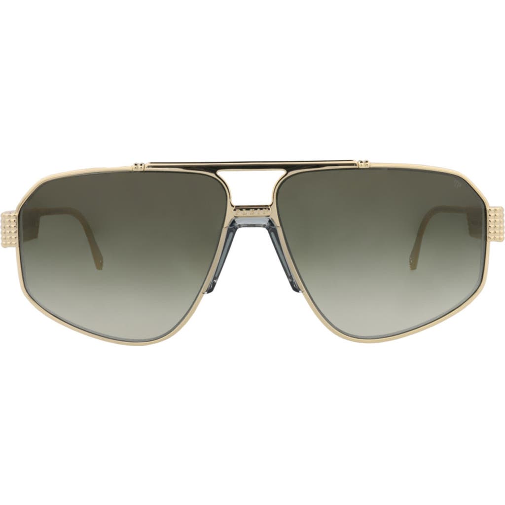 Philipp Plein 63mm Aviator Sunglasses In Multi