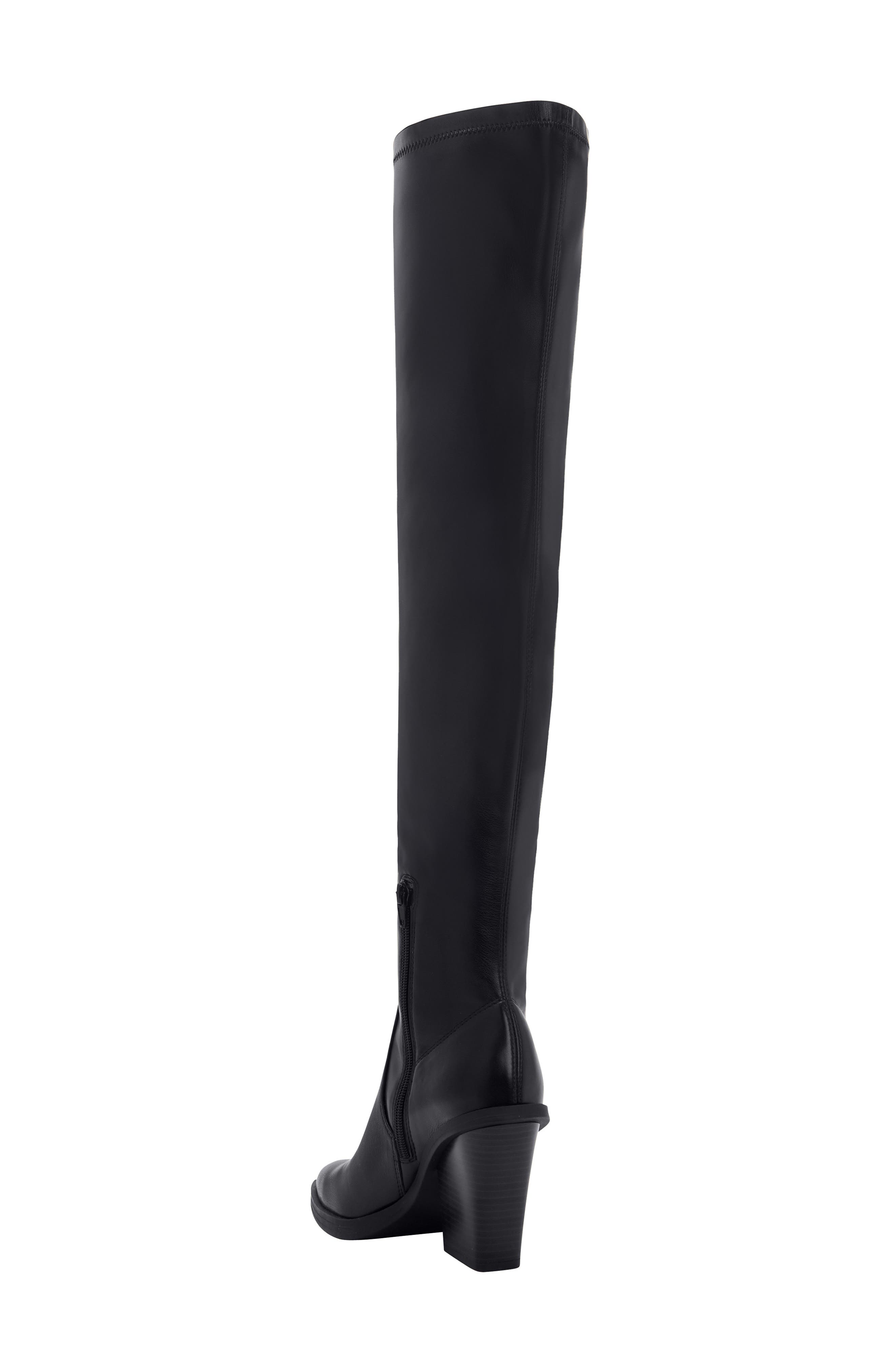 Citygurl Over the Knee Boot, Alternate, color, BLACK