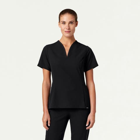 Calix Women's 2-Pocket Tailored V-Neck Scrub Top