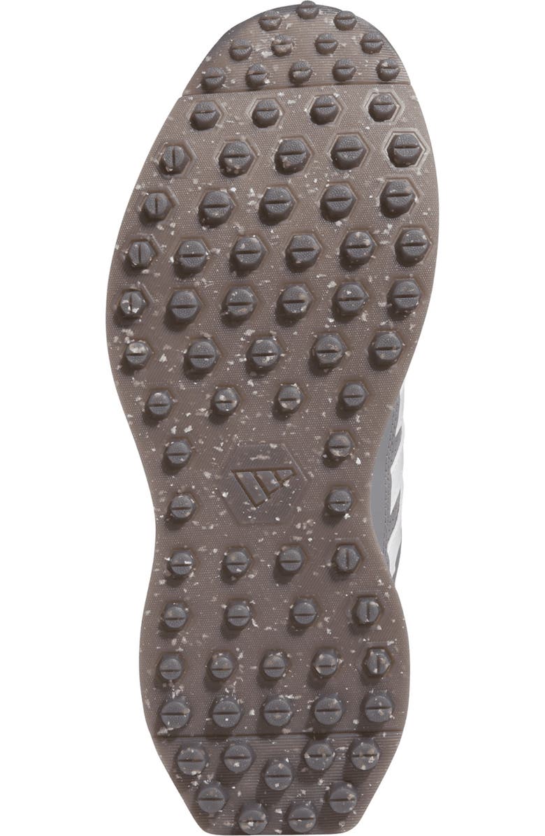 adidas S2G 24 Waterproof Leather Spikeless Golf Shoe, Alternate, color, Grethr/Ftw
