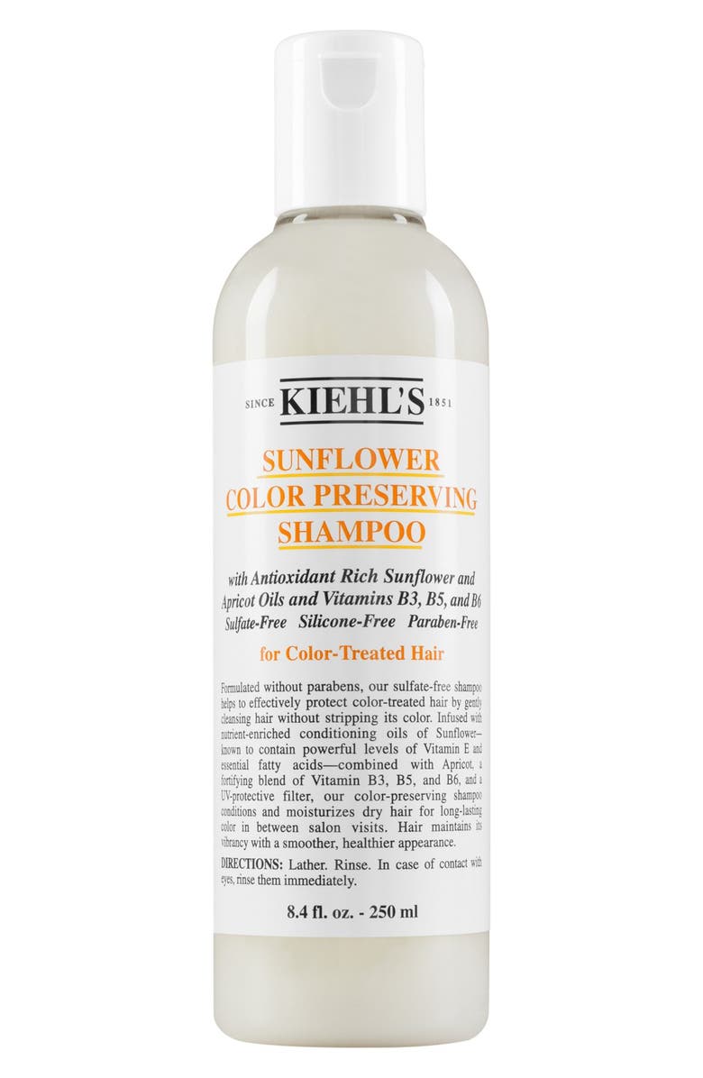 Kiehl's Since 1851 Sunflower Color Preserving Shampoo, Alternate, color, 