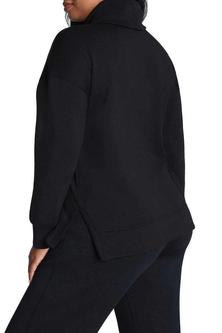 Air Essentials Tunic Sweatshirt, Alternate, color, VERY BLACK