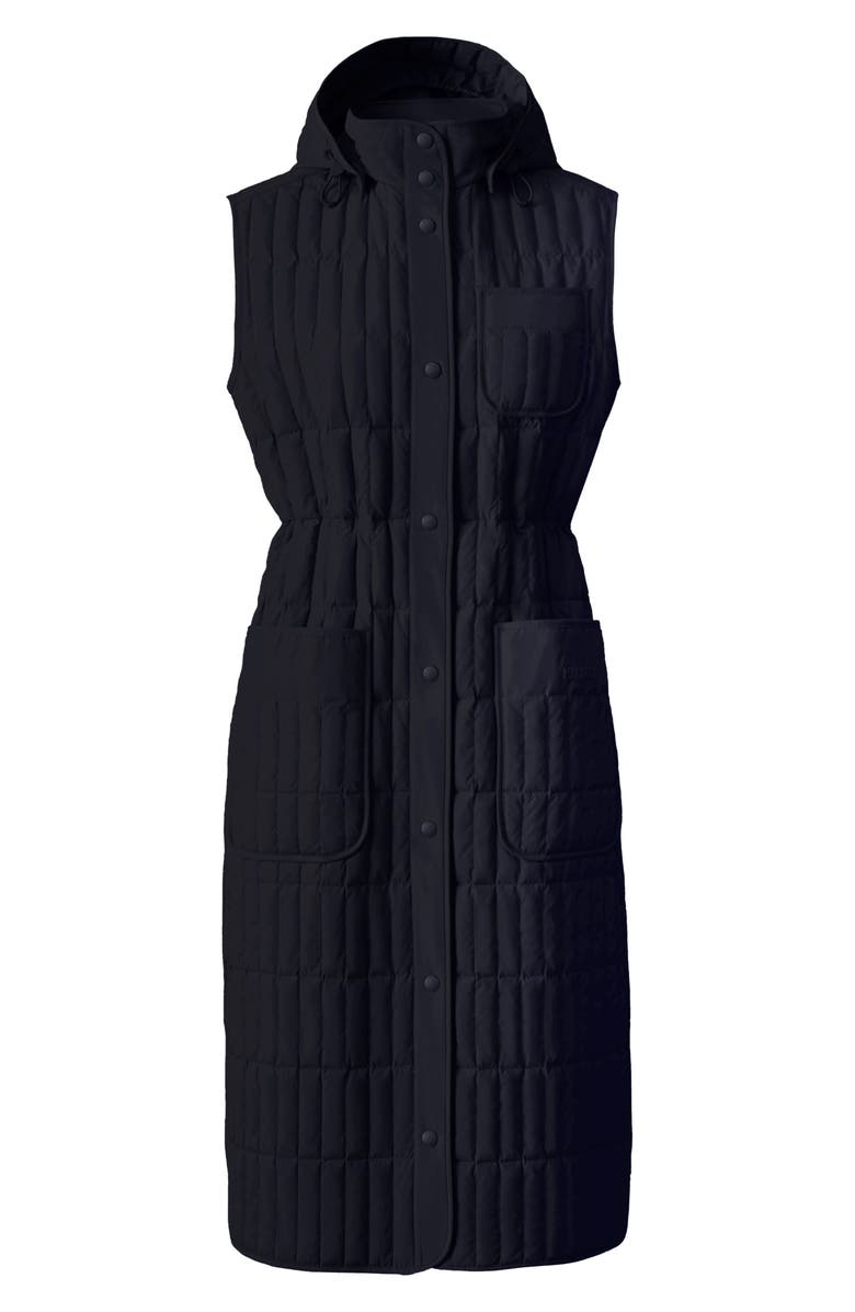 Mackage Makana Down Long Vest with Hood, Alternate, color, 