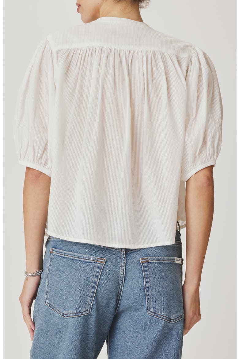 Madelyn Woven Shirt, Alternate, color, OPTIC WHITE