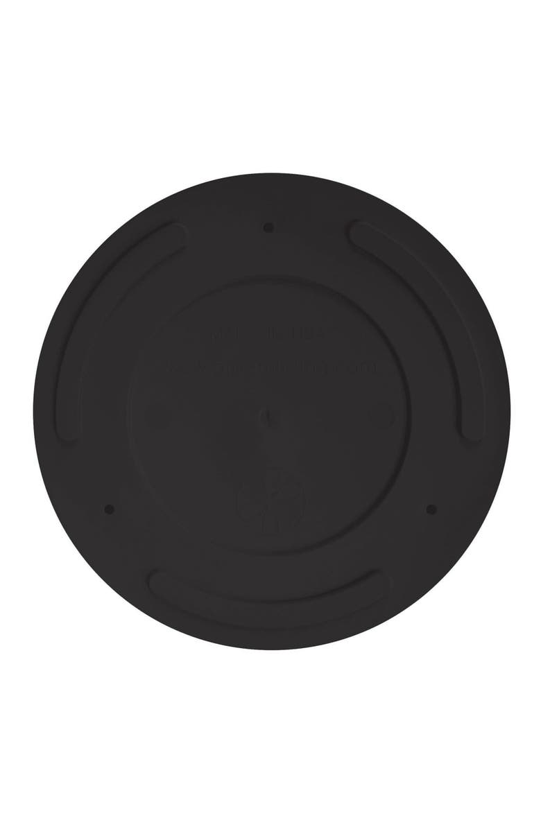 Bloem 10 Inch Mathers Round Planter With Saucer Tray, Black, Alternate, color, Black