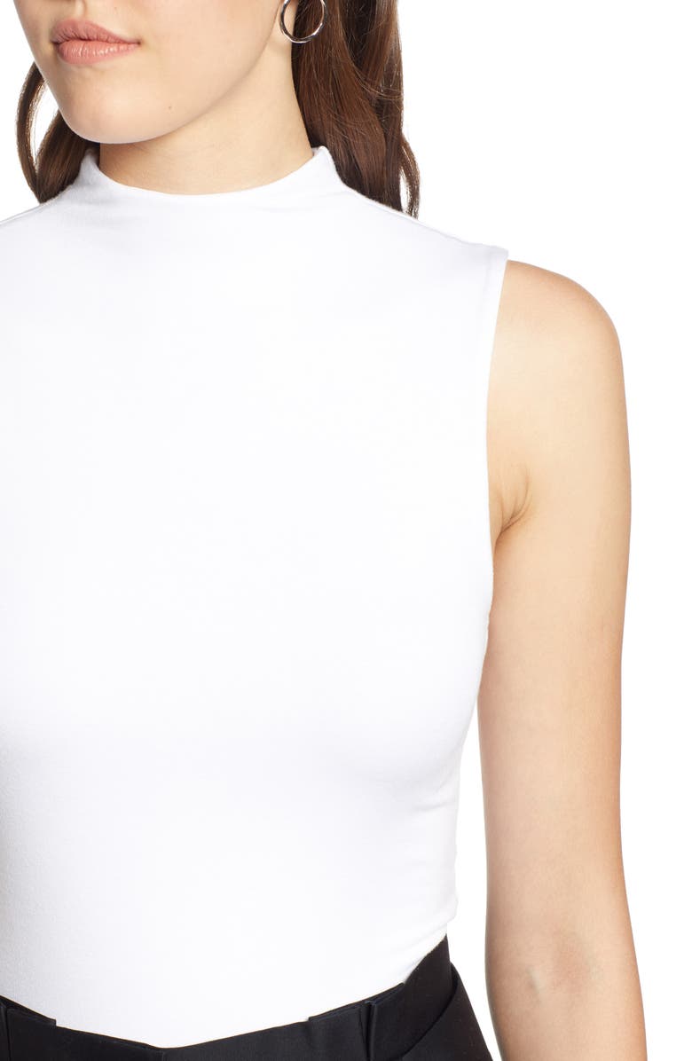 Halogen<sup>®</sup> Jersey Funnel Neck Top, Alternate, color, 