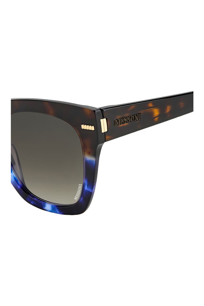 51mm Gradient Square Sunglasses, Alternate, color, 0I2G-HA