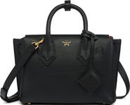 MCM Small Milla Tote in Spanish Embossed Leather