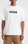 Carhartt Work In Progress Deconstructed Organic Cotton Jersey Graphic T-Shirt