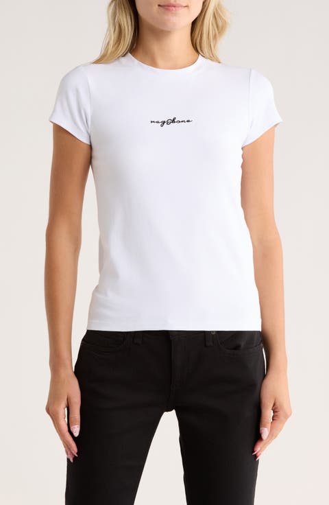 Stretch Cotton Graphic T-Shirt