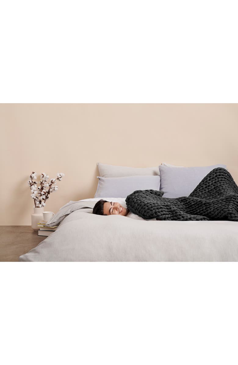 Bearaby Weighted Knit Blanket, Alternate, color, Asteroid Grey