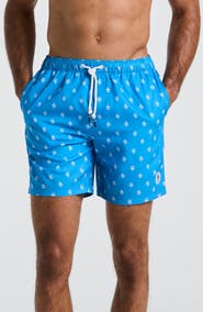 Original Penguin 7-Inch Volley Swim Trunks