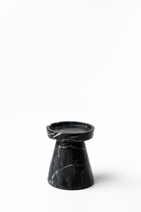 Short Monolith Black Marble