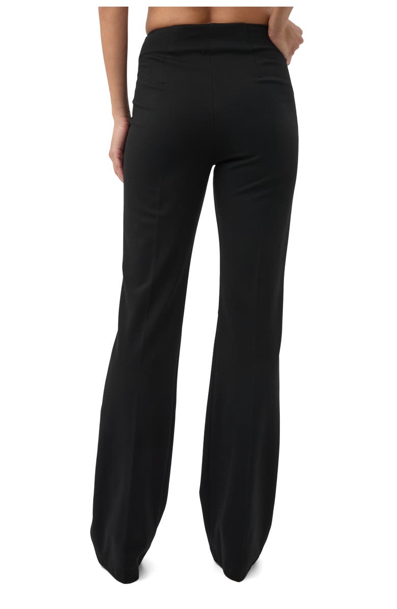 Trina Turk Kiara Ponte Pant, Alternate, color, Black